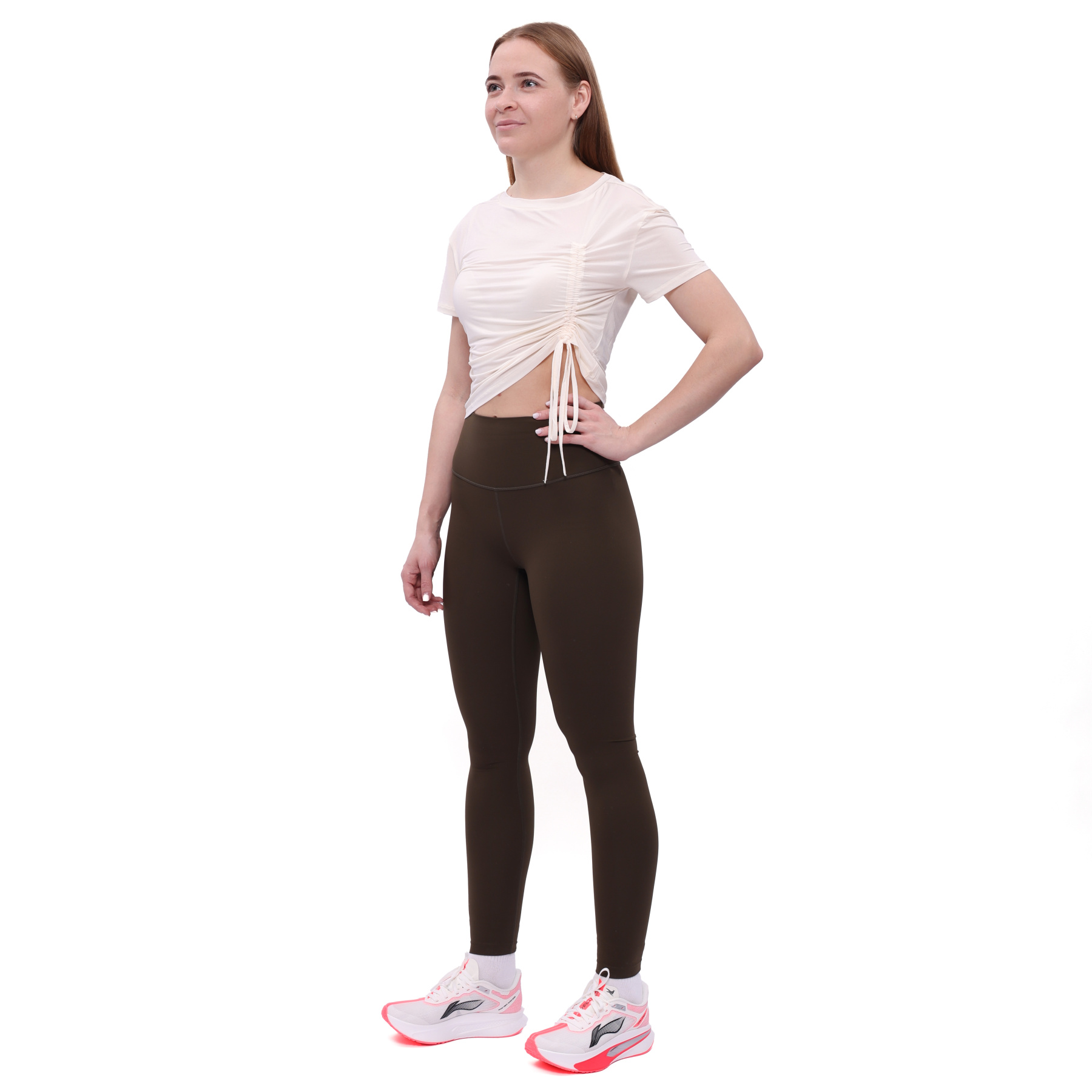 AULV072-2 Тайтсы Yoga черный